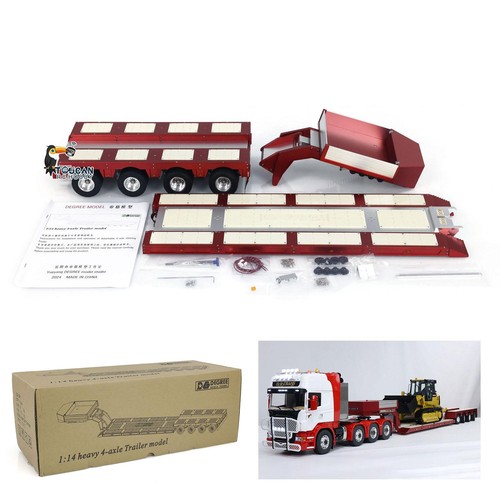 4axles heavy trailer - 1/14,