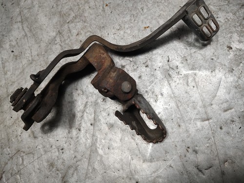 Foot peg bracket right rear - peg,
