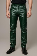 Men's Dark Green Genuine
