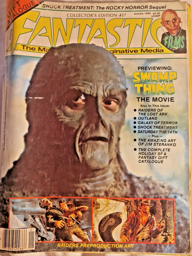 1982 fantastic movie magazine - fantastic,