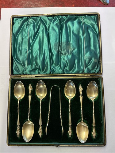 Silver gilt 925 boxed - silver,