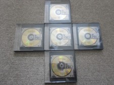 5 TDK MD-RXG ARTS SHELL XA DISC PRO 74 MINIDISCS