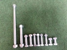 Engine to frame fixing bolt
