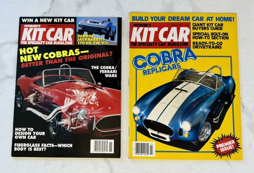 Kit car magazine lot - kit, 2