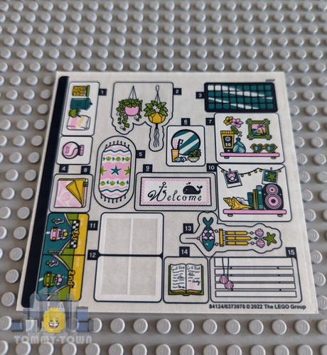 Lego friends sticker - lego,