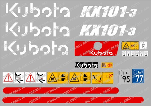 Kubota kx101 mini digger - kx101-3,