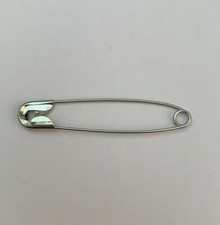 Safety Pins Extra Large 5.5cm silver chrome pack posted quickly , 20 pcs
