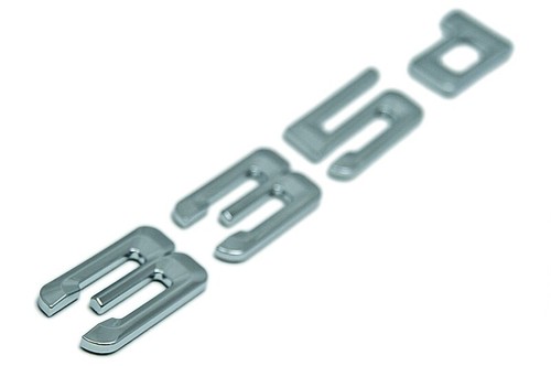 Bmw genuine rear emblem 335d - rear,