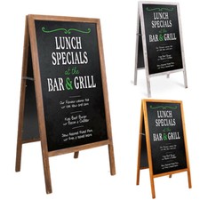 VINTAGE WOODEN A BOARD