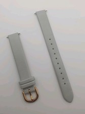 Olivia Burton Vegan Friendly Replacement 12mm Watch Strap - Off White/Pale Grey