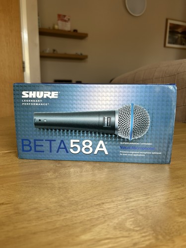 Shure beta 58a wired vocal - shure,