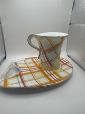 Purple Floral Mug & Snack