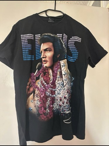 Rock tees elvis black - black, graphic