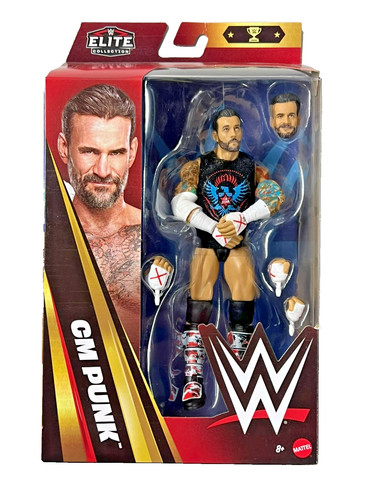 Punk wwe mattel top - wwe, picks