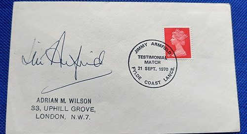 Signed jimmy armfield - ,
