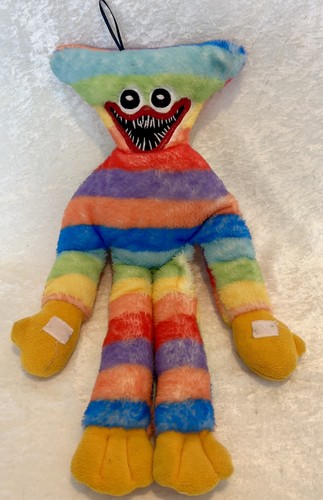 Rainbow huggy wuggy plush - plush, toy
