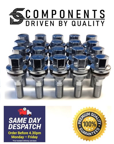 Silver wheel bolts - 20,