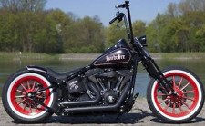 Portawall Motorcycle Front SLIM 2X 19''-Back WIDE 2X 16'' White wall tyre trims