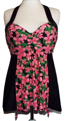 Ellos black pink padded wired - ellos, black/pink