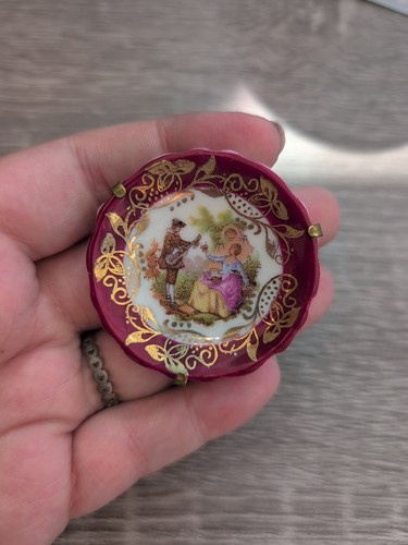 Vintage limoges miniature - limoges,