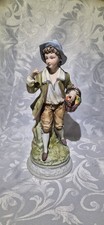 Vintage Bisque Porcelain Boy