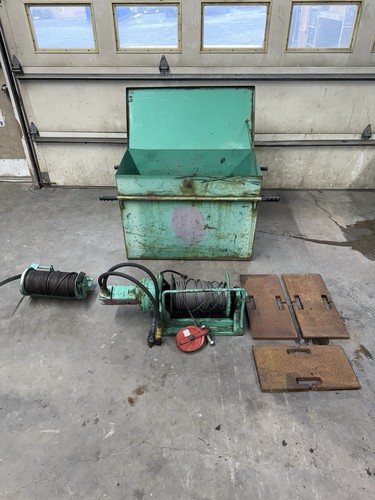 Cable winch hydraulic - hydraulic, motor