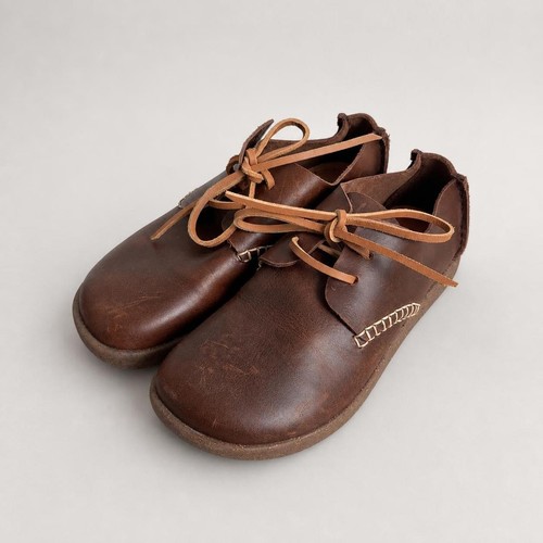 Tikki brown leather lace - brown, lace-up