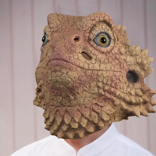 Lizard mask props costume - lizard,