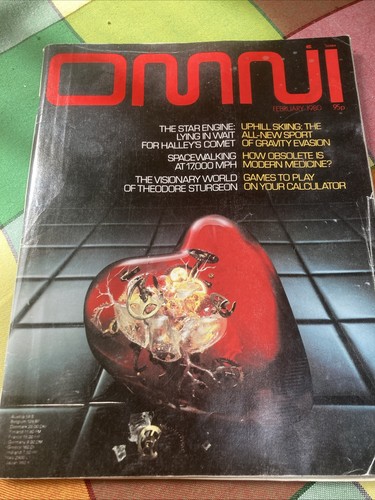 Omni science fiction magazine - omni,