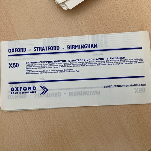 Oxford south midland bus - oxford.,