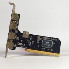 VIA VT6212L PCI USB 2.0 4-Port