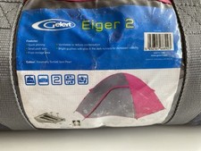 Gelert Eiger 2 Two Man Tent Pink Excellent Conditon