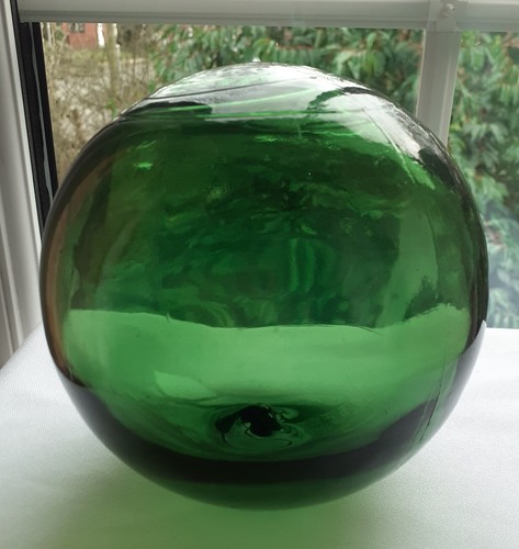 Antique vtg green - green, glass