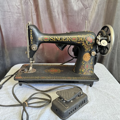 Antique 1920 singer sewing - antique,
