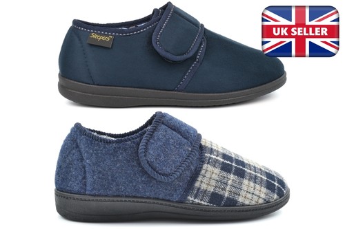 Slepers mens touch fastening - mens,