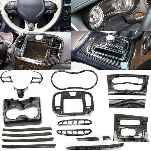 Carbon fiber interior set - carbon,