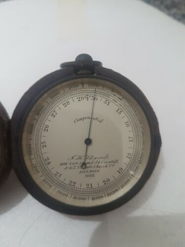 Pocket barometer steward - barometer, h