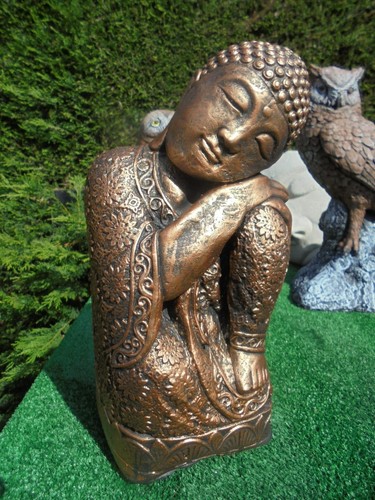 Resting buddha concrete garden - resting,