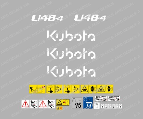 Kubota u48 mini digger - kubota,