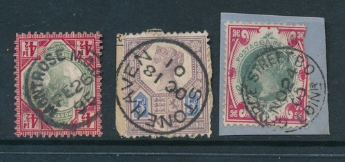 Scotland postmarks towns - qv,