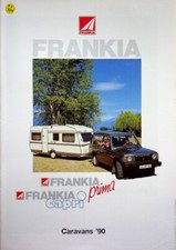 275410) Frankia Caravan-Prima Capri-Brochure 1990