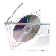 25 x Double Clear CD  Jewel