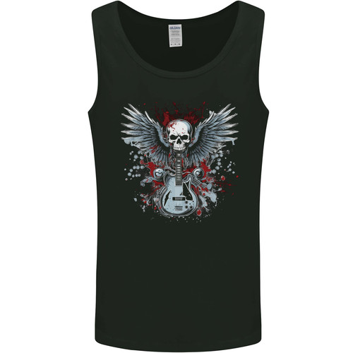 Guitar skull heavy metal - guitar,