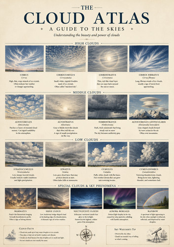 The cloud atlas weather - cloud, chart