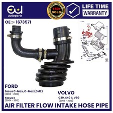 AIR FILTER FLOW INTAKE HOSE PIPE FOR FORD FOCUS MK2 C-Max 1.6 TDCI Volvo 1673571