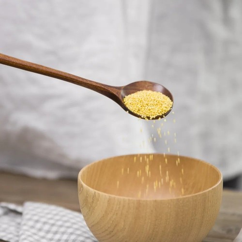 Wooden long handle soup - long,