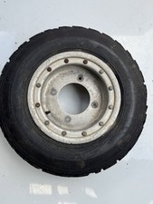 Suzuki LTR/LTZ Beadlock Silver Front WHEEL + KUMHO TYRE 145/80R10 69T / MX / ATV