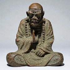 Authentic bronze damo buddha - authentic,