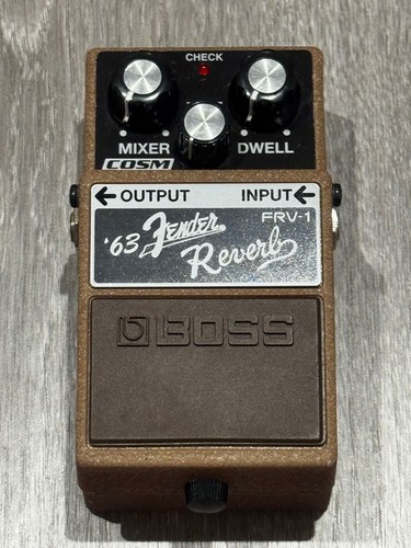 Boss frv fender 63 reverb - fender,