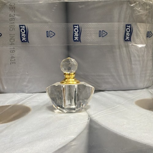 Clear faceted decorative - clear,